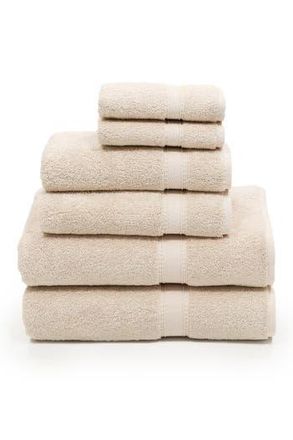 Linum Home Textiles Sinemis Terry 6-Piece Towel Set - Beige at Nordstrom Rack