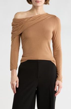 Renee C Off the Shoulder Top in Amber at Nordstrom Rack, Size X-Small