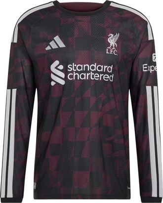 adidas Liverpool FC 26/27 Third Authentic Jersey Asia Sizing Black KB8283
