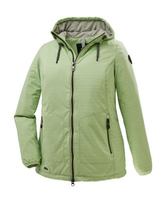 Stoy Softshelljacke STOY STS 5 WMN SFTSHLL JCKT, Damen, Gr. 44, gr&uuml;n (hellgr&uuml;n), Oberstoff: Oberseite: 100% Polyester, R&uuml;ckseite: 100% Polyester, Futter: 1