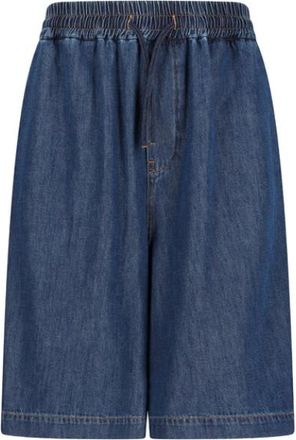 Darkpark Brad Jogger Fit Shorts Tencel Denim - Heren - Denim shorts - Blauw - L - Denim - Korte Broeken