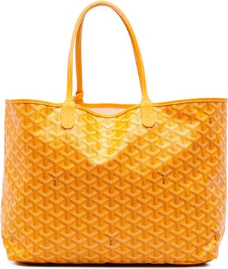 Goyard Pre-owned Womens Saint Louis Tote Bag - Orange Textile - One Size
