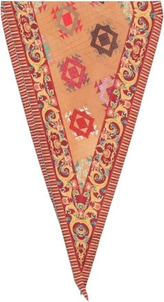 Pierre-Louis Mascia Aloeuw Sjaal 65x 120 - Dames - Zijden sjaals - Veelkleurig - ONE Size - Accessoires