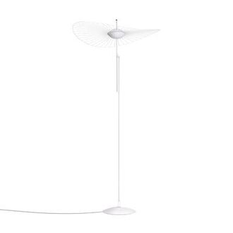 PETITE FRITURE Floor lamp Vertigo - White - Three-ply glass - Designer Constance Guisset