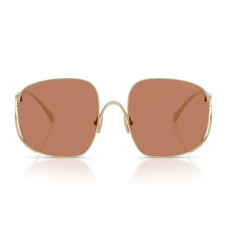 Miu Miu Sunglasses Mua57 S Zvn90 Q Pale Gold/Brown Women