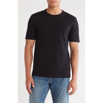 Vince Cotton Crewneck T-Shirt in Washed Black at Nordstrom Rack, Size Small