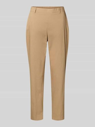 Stehmann Hose in verk&uuml;rzter Passform Modell Flour 2 in Beige, Gr&ouml;&szlig;e 34