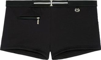 HOM Harold Swim Shorts in Black at Nordstrom, Size Xx-Large