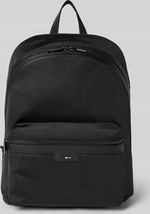 HUGO BOSS Rucksack mit Label-Pr&auml;gung Modell RAY in Black, Gr&ouml;&szlig;e 1
