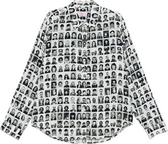 Martine Rose Camicia con stampa - Bianco