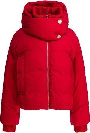 Max Mara Womens Red Polyamide Jacket Nylon - Size EU 34 (Womens)