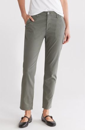 AG - Adriano Goldschmied The Caden Straight Leg Pants in Armory Green at Nordstrom Rack, Size 25