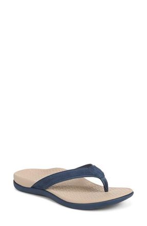 Vionic Tide 2.0 Flip Flop in Dark Denim at Nordstrom, Size 13
