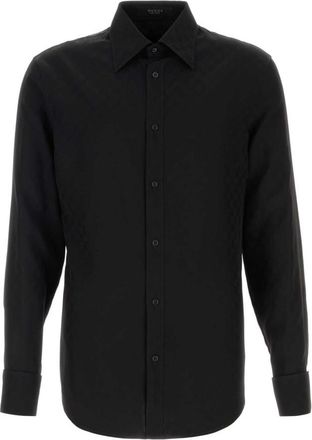 Gucci Black Regular Logo Shirt