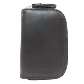 Ferragamo Pre-owned Accessories, female, Black, Size: ONE SIZE Pre-owned Keycase