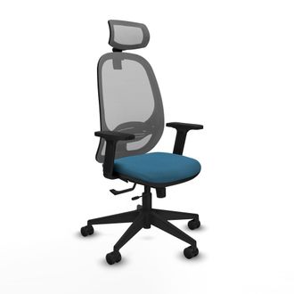 Piqueras y Crespo Silla De Oficina Piqueras Y Crespo Cilanco Gris Malla C&oacute;moda