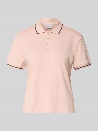 Jake*s Casual Regular Fit Poloshirt aus Baumwolle in Hellrosa, Gr&ouml;&szlig;e XXL