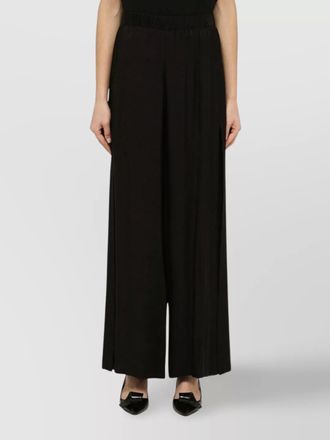 Federica Tosi full length wide leg trousers in viscose