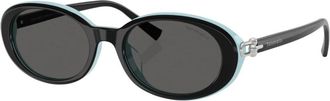 Tiffany & Co. Tf 4242D 8055S4 Zonnebrillen - Dames - Zonnebrillen - Zwart - 54 MM - Accessoires
