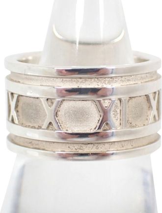Tiffany & Co. Sterling Silver 925 Band Ring (Pre-Owned)