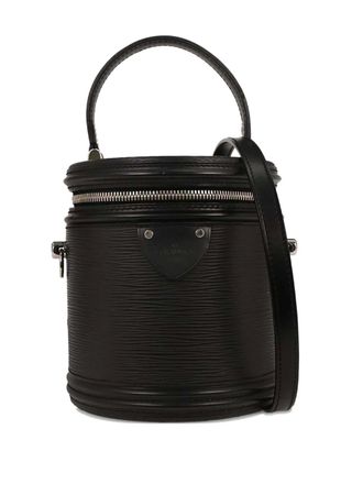 Louis Vuitton 2018 top-handle leather bucket bag - Black