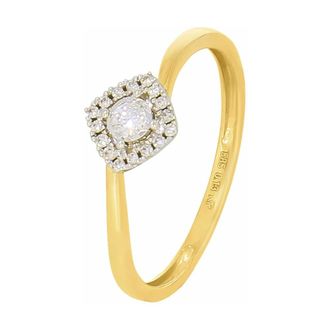 Diamonds By Ellen K. Dames, Accessoires, Geel, Maat: 63 MM