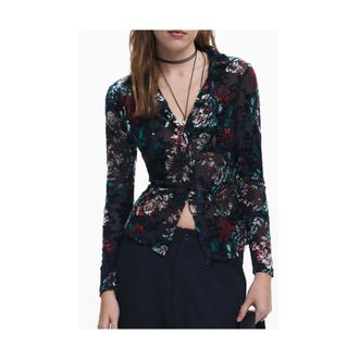 Desigual Donna, Camicette, Nero, S, new