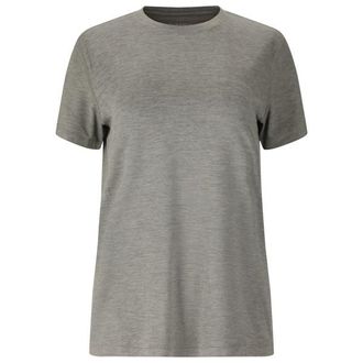ENDURANCE Alvaly Melange S/S Tee Funktionsshirt f&uuml;r Damen | grau