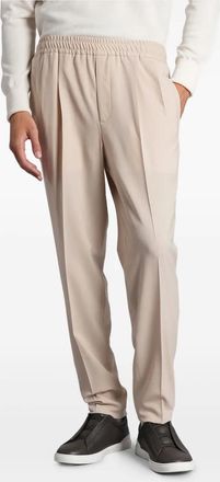 Ermenegildo Zegna Pantaloni con pieghe frontali - Toni neutri