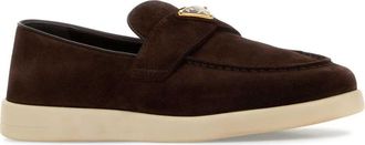 Prada Tropez Loafers - Brown