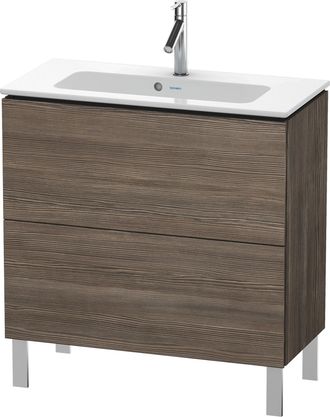 Duravit Duravit L-cube Mueble De Aseo Vertical Compact, 2 Cajones, Anchura: 820mm, Para Me By Starck 234283, Color: Pino Terra Decor - Lc667405151