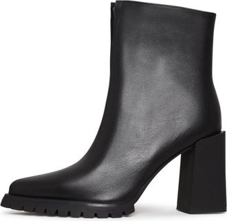 Cesare Gaspari Klassieke enkellaarzen - Zwart - Dames - Laarzen met Hak - Zwart - 36 EU - Schoenen
