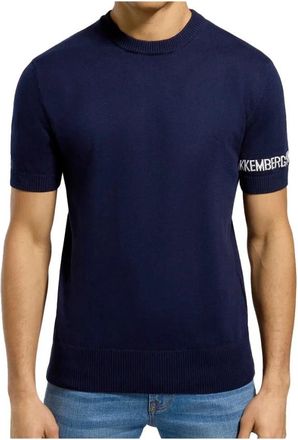 Dirk Bikkembergs T-shirt - Heren - T-shirts - Blauw - L - Tops