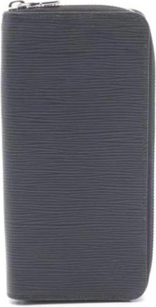 Louis Vuitton Pre-owned Long wallet (bi-fold) - Heren - Vintage Accessoires - Zwart - ONE Size - Leer - Vintage