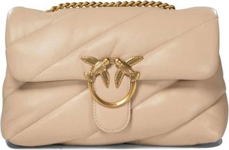 Pinko Mujer, Bolsos, Beige, Talla: ONE Size