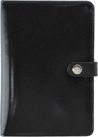 Trafalgar Store Zaiden Italian Cortina Leather Snap Closure Passport Wallet in Black at Nordstrom