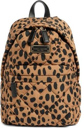 Marc Jacobs Cheetah Diamond Quilt Backpack in Black Multi at Nordstrom Rack