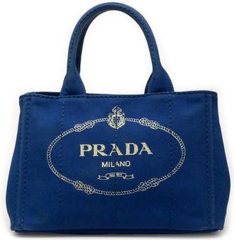Prada Pre-owned Prada Small Canvas Canapa Logo Tote Ladies VOJ4SN6WE844YKKL