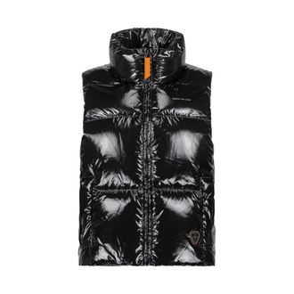 Gertrude Dames, Jassen, Zwart, Maat: M/L Nylon