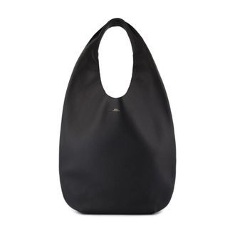 A.P.C. A.p.c., Heren, Tassen, Zwart, Maat: ONE Size Leer