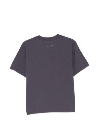 Maison Margiela Logo Print T-Shirt - Navy