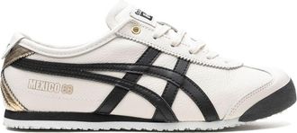 Onitsuka Tiger Mexico 66 Cream/Black/Gold sneakers - men - Rubber/Leather/Fabric - 28.25 - White