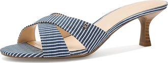 Tommy Hilfiger Lanis Womens Sandals Navy Stripe : 7.5 M, Textile