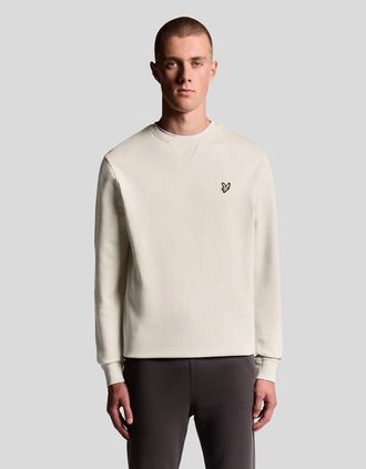 Lyle & Scott Lyle And Scott Mens Cotton Crew Neck Sweatshirt - Grey - Size: 42