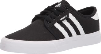 adidas Originals Mens Seeley XT Sneaker, Black/White/White, 7.5