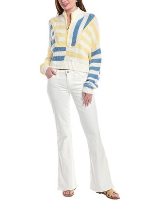 Staud Staud X Wrangler The Bikini White Jean