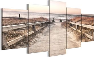 OEM Cuadro Sobre Lienzo Italiano De 100 X 50 Cm, Pent&aacute;ptico - Estilo Escandinavo - Naturaleza Cuadro Sobre Lienzo Italiano De 200 X 100 Cm, Pent&aacute;ptico - E