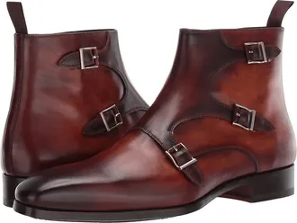 Magnanni Jagger Mens Shoes Cognac/Mid Brown : 10.5 M, Leather