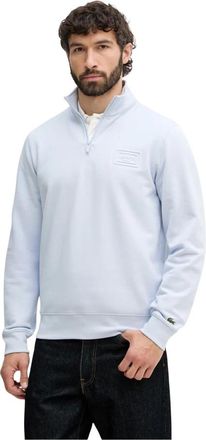 Lacoste Heren, Sweatshirts & Hoodies, Blauw, Maat: XS Katoen