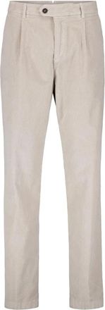 Eleventy Chino broeken - Heren - Chinos - Beige - W34 - Broeken